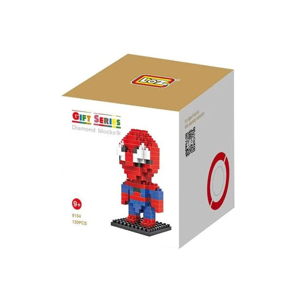 LOZ Mini Character Bricks - Classic Spiderman