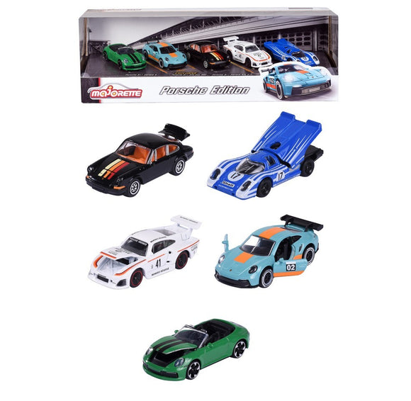 Majorette - Porsche Motorsport 5 Model Cars Gift Pack