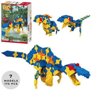 LaQ  Dinosaur World Spinosaurus - 7 Models, 175 Pieces