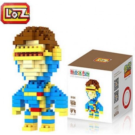 LOZ Mini Character Bricks - Superhero Cyclops