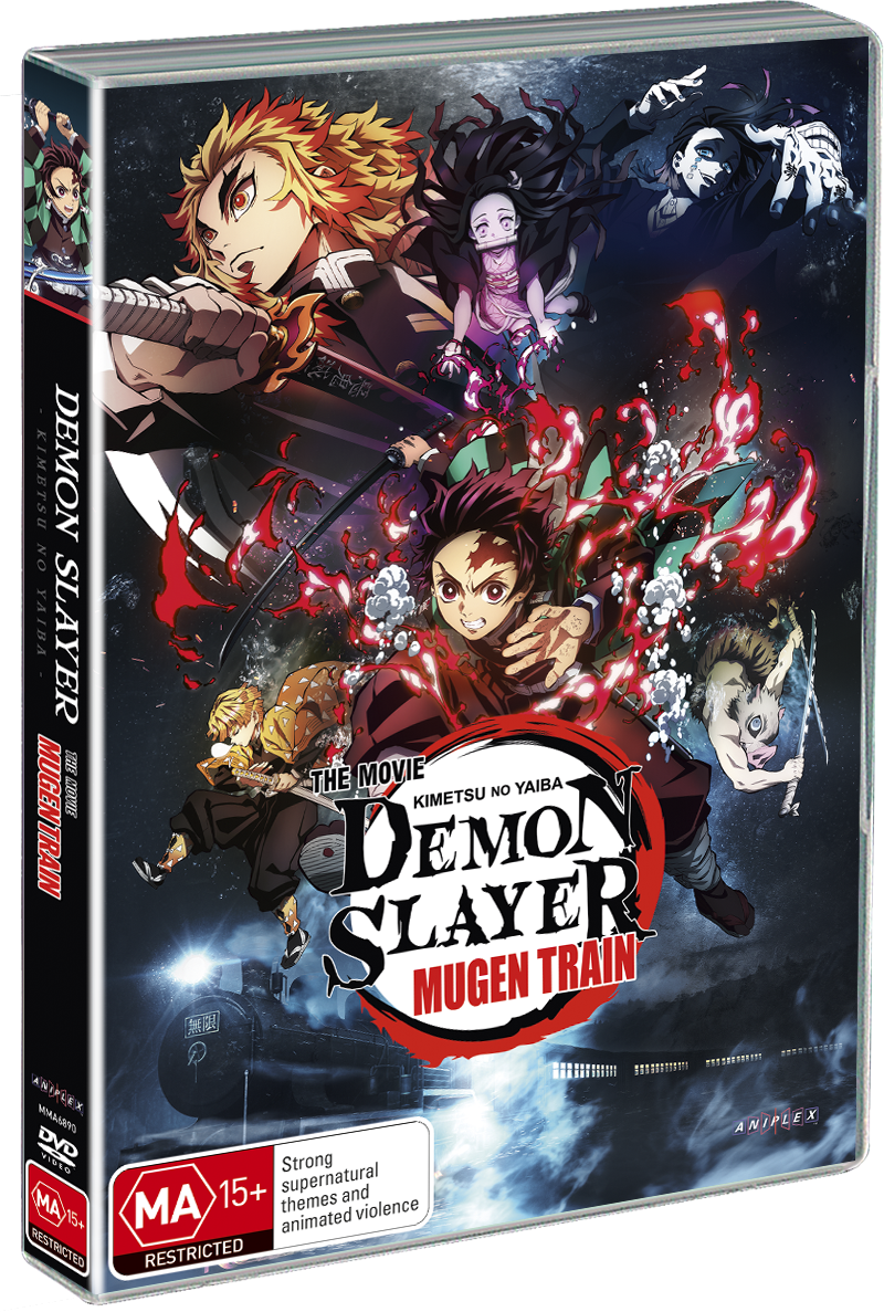 Anime DVD Demon Slayer Kimetsu No Yaiba The Movie:Mugen Train