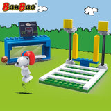 PEANUTS - Snoopy American Football Stadium Bricks Set