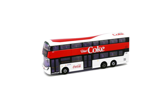 Tiny City Die-cast Model Car - B8L Coca-Cola Bus (Diet Coke)
