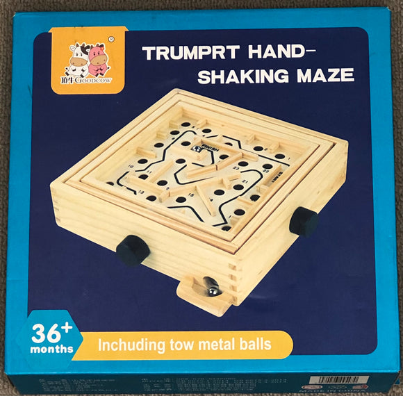 Trumpt Hand - Shaking Maze Board Game