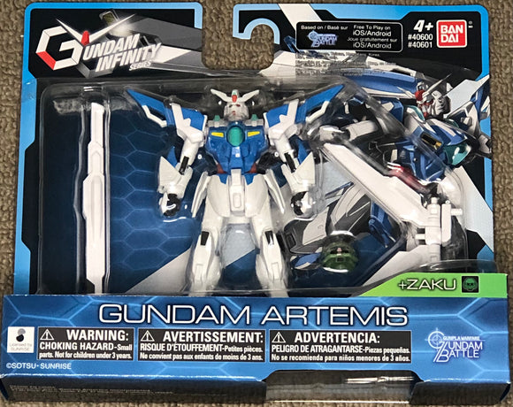 Gundam Infinity Series  Gunpla Warfare Gundam Battle Gundam Artemis Figure