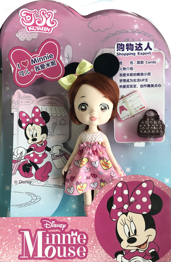 Kurhn Disney Minnie Mini - Shopping Expert doll