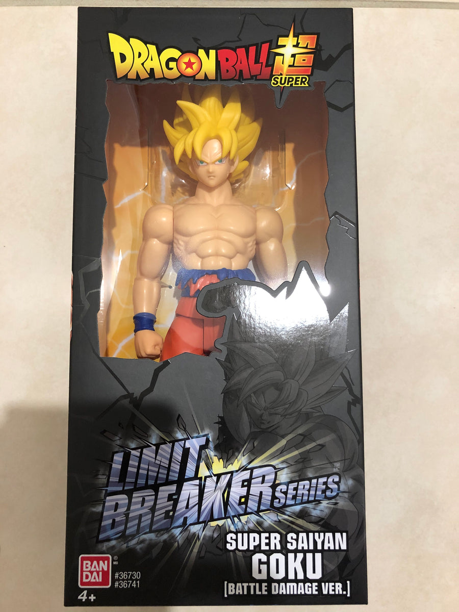 Boneco Bandai Limit Breaker Dragon Ball Super - Super Saiyan Goku (battle  Damage Version)
