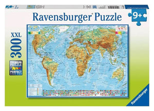 Ravensburger Puzzle - Political Map of The World Jigsaw Puzzle 300 pcs