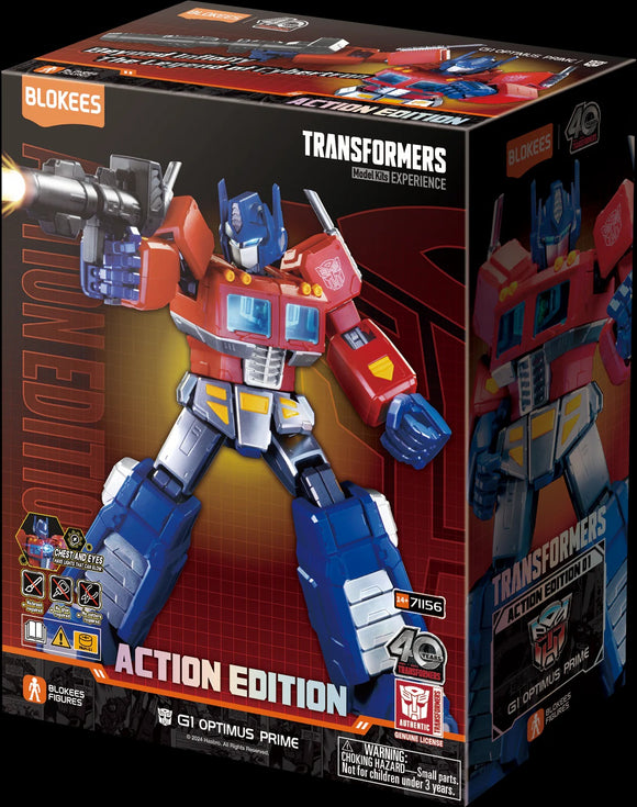 Blokees Transformers G1 Optimus Prime Action Edition Model Kits Figure