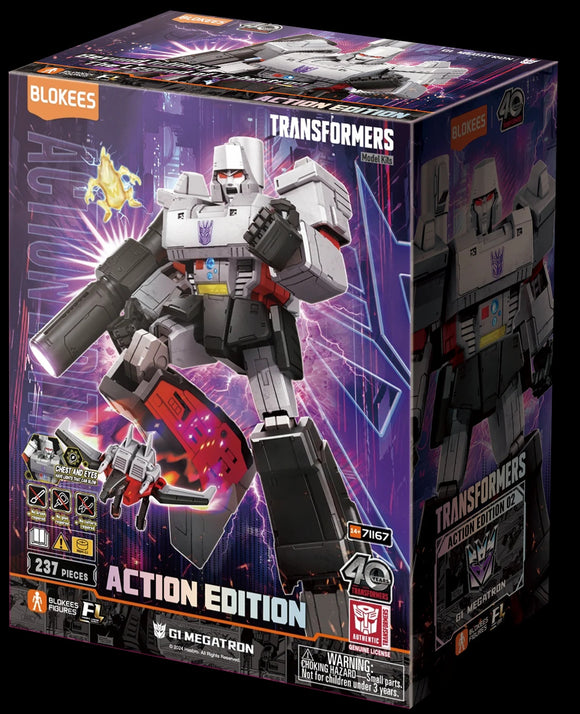 Blokees Transformers G1 Megatron Action Edition Model Kits Figure