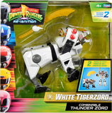 Mighty Morphin Power Rangers Re-Ignition - White Tigerzord Combinable Thunder Zord action figure
