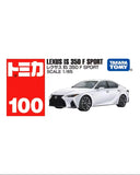 Tomica Die-cast Car #100 - Lexus IS350 F Sport