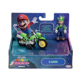 The Super Mario Galaxy Movie - 2.5 inch Luigi with Racer Vehicle
