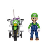 The Super Mario Galaxy Movie - 2.5 inch Luigi with Racer Vehicle