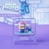 Sanrio Jetset Journeys Building Blocks Keyring PDQ ( A set of 9 Blind Box)