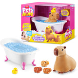 ZURU Pet's Alive Mama Capybara & Baby Surprise Playset