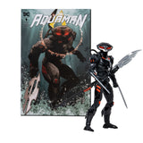 McFarlane Aquaman DC Page Punchers - Black Manta Action Figure with comic