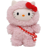 UwU Hello Kitty and Kuromi Sweet Series - Hello Kitty Gingham 16cm Plush Bag Tag