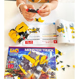 LaQ Hamacron Constructor Monster Truck - 5 models, 165 pieces