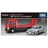 Tomica Premium Die-cast Car – Transporter with Nissan Skyline GT-R (BCNR33)