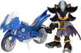 DC X Sonic The Hedgehog - Batcycle & 5 inch Shadow as Batman Playset
