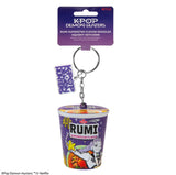K-Pop Demon Hunters - Rumi Superstar Flavor Noodles Squishy Keychain
