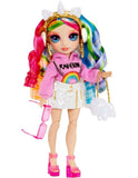 Rainbow High Creative Crystals Series Fashion Doll - Amaya with Crystal Accessory Make It Kit