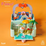 Play Nation Sanrio Pikku! Hello Kitty Beach Club Building Bricks Playset