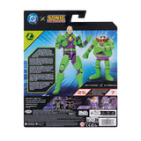DC X Sonic The Hedgehog - 2.5 inch Dr. Eggman as Lex Luthor & 5 inch Lex Luthor Action Figure