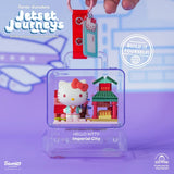 Sanrio Jetset Journeys Building Blocks Keyring PDQ ( A set of 9 Blind Box)