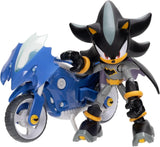DC X Sonic The Hedgehog - Batcycle & 5 inch Shadow as Batman Playset