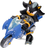 DC X Sonic The Hedgehog - Batcycle & 5 inch Shadow as Batman Playset