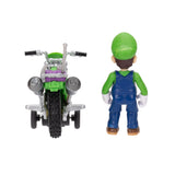 The Super Mario Galaxy Movie - 2.5 inch Luigi with Racer Vehicle