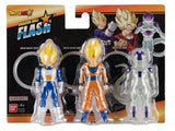 Dragon Ball Flash Series Pack of 3 - SS Goku, SS Vegeta & Frieza 4th Form