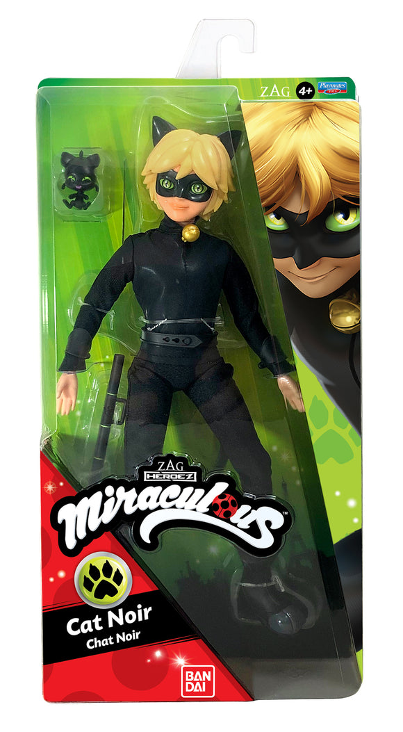 Miraculous Zag Heroez  Core Fashion Doll - Cat Noir