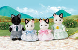 Sylvanian Families - Tuxedo Cat Family