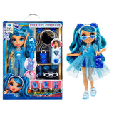 Rainbow High Creative Crystals Series Fashion Doll - Skyler with Crystal Accessory Make It Kit