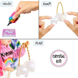 Rainbow High Creative Crystals Series Fashion Doll - Amaya with Crystal Accessory Make It Kit
