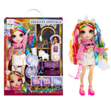 Rainbow High Creative Crystals Series Fashion Doll - Amaya with Crystal Accessory Make It Kit