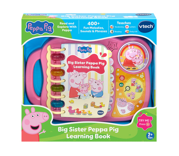VTech Big Sister Peppa Pig Pig Learning Book