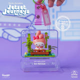 Sanrio Jetset Journeys Building Blocks Keyring PDQ ( A set of 9 Blind Box)