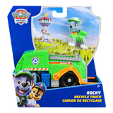 Paw Patrol Sustainable Basic Vehicle - Rocky's Recycle Truck