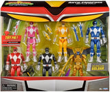Mighty Morphin Power Rangers Re-Ignition - Auto-Morphin Battle 6 Pack (Metallic) Action Figure