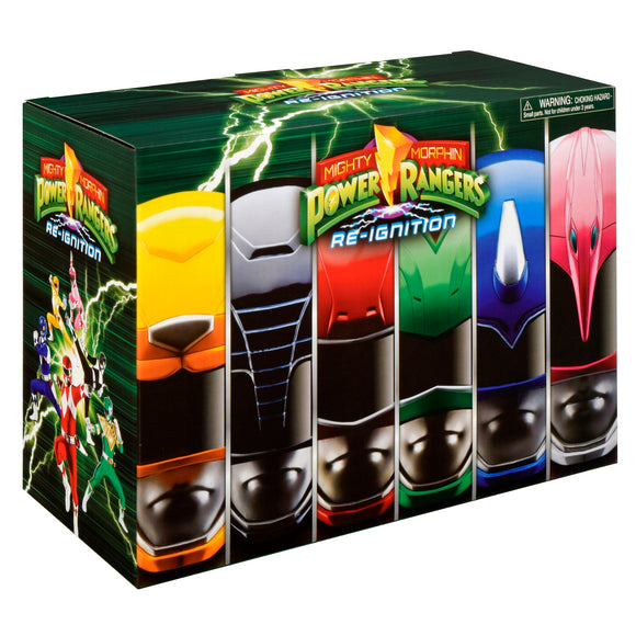 Mighty Morphin Power Rangers Re-Ignition - 5.25 Inch 6 Pack Action Figure