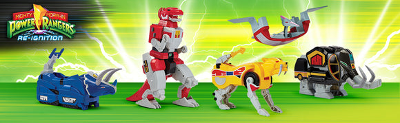 Mighty Morphin Power Rangers Re-Ignition - Deluxe Combinable Dinozord
