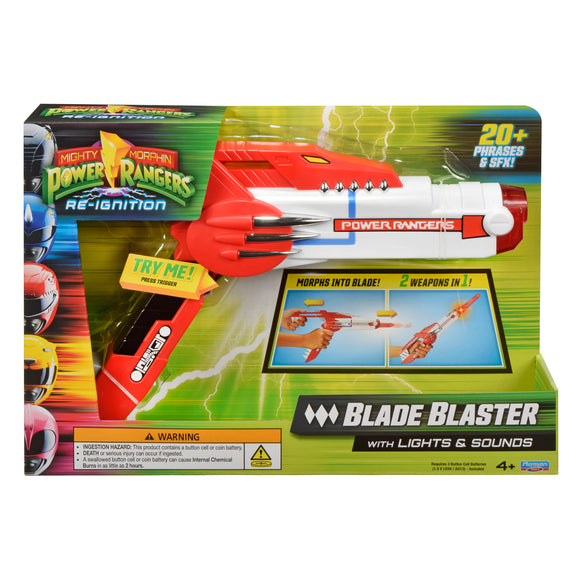 Mighty Morphin Power Rangers Re-Ignition - Blade Blaster with Lights & Sounds