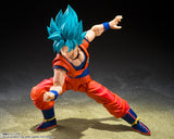 Dragon Ball Super S.H.Figuarts Super Saiyan God Super Saiyan Goku (Blue Power Transcending Limits) Action Figure