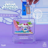 Sanrio Jetset Journeys Building Blocks Keyring PDQ ( A set of 9 Blind Box)