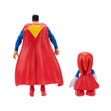 DC X Sonic The Hedgehog - 2.5 inch Knuckles as Superman & 5 inch Superman Action Figure