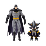 DC X Sonic The Hedgehog - 2.5 inch Shadow as Batman & 5 inch Batman Action Figure